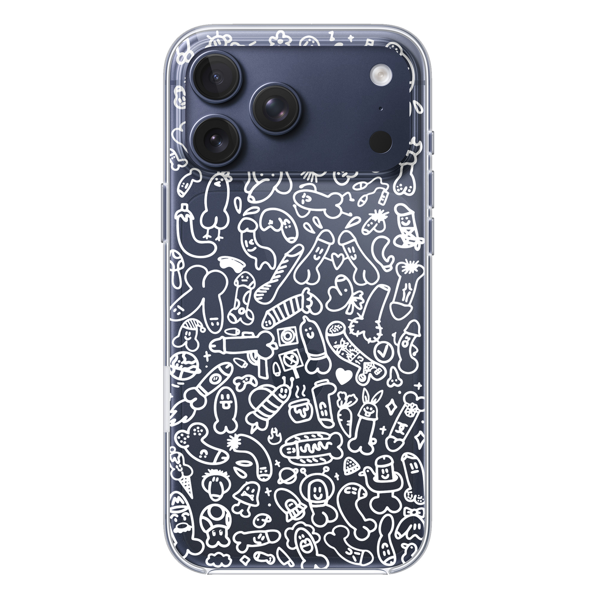 Silly Willies Phone Case - White