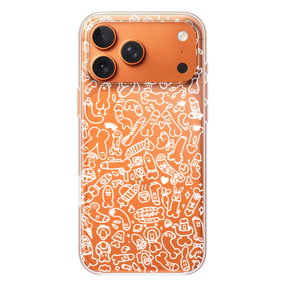 Silly Willies Phone Case - White